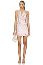 view 1 of 3 Ines Mini Dress in Light Pink Floral