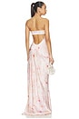 view 4 of 4 Ines Gown in Light Pink Floral