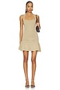 view 1 of 3 Flora Pointelle Dress in Tan