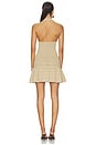 view 3 of 3 Flora Pointelle Dress in Tan