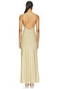 view 3 of 4 Tatyana Halter Sequin Maxi Dress in Light Sage