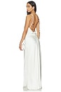 view 3 of 4 Ava Gown in White
