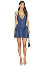 view 1 of 3 VESTIDO JUNI in Dark Wash Denim