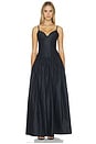 view 1 of 3 VESTIDO LARGO HEELY in Black