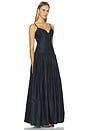view 2 of 3 VESTIDO LARGO HEELY in Black