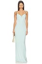 view 1 of 4 Kirra Gown in Sea Blue