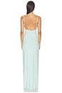 view 3 of 4 Kirra Gown in Sea Blue