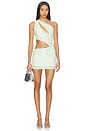 view 1 of 4 Lola Mini Dress in Light Green Sequin