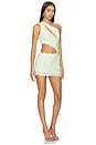 view 2 of 4 Lola Mini Dress in Light Green Sequin