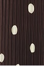 view 5 of 5 x Ivana Ramirez Kiki Maxi in Brown & Ivory Dot