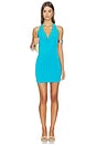 view 1 of 3 VESTIDO HAIDEN in Cerulean Blue