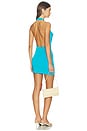 view 3 of 3 VESTIDO HAIDEN in Cerulean Blue
