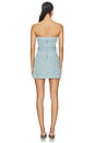 view 3 of 3 Jacquie Mini Dress in Washed Blue Denim