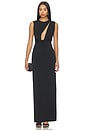 view 1 of 3 X Emma Rose Josephine Maxi Dress in Black