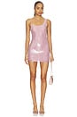 view 1 of 4 Elise Mini Dress in Purple Ombre