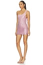view 2 of 4 Elise Mini Dress in Purple Ombre