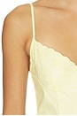 view 4 of 4 VESTIDO JASMINE in Pale Yellow