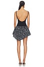 view 3 of 3 VESTIDO BETTY in Black Polka Dot