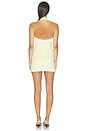view 3 of 3 ROBE ELIZA in Baby Yellow & White