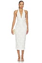 view 1 of 4 Kalin Midi Dress in White