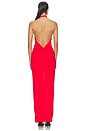 view 3 of 3 VESTIDO RUTH in True Red