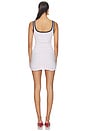 view 3 of 3 Anders Mini Dress in Red & Navy Stripe