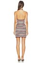 view 3 of 3 VESTIDO OTTOLINE in Brown & Ivory