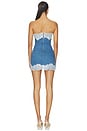 view 3 of 3 Megan Denim Mini Dress in Medium Indigo