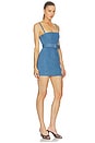 view 2 of 3 Mabel Denim Mini Dress in Medium Indigo
