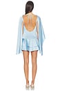 view 3 of 3 VESTIDO MACIE in Sky Blue