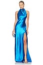 view 1 of 4 Callie Gown in Cobalt Blue