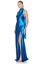 view 3 of 4 Callie Gown in Cobalt Blue