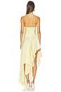 view 3 of 3 VESTIDO LARGO ELDRID in Light Yellow