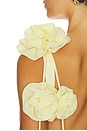 view 4 of 4 ROBE DE SOIRÉE ANGELA in Butter Yellow
