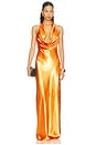 view 1 of 3 Camila Gown in Orange