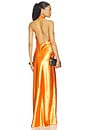 view 3 of 3 Camila Gown in Orange
