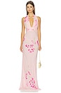 view 1 of 3 VESTIDO LARGO ELLISON  in Pink Floral