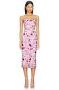 view 1 of 4 Ellis Midi Dress in Purple