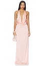 view 1 of 3 Tatiana Gown in Sunset Orange