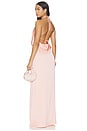 view 3 of 3 Tatiana Gown in Sunset Orange