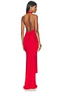 view 3 of 3 ROBE DE SOIRÉE CORALIE  in Red