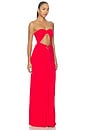 view 2 of 4 VESTIDO LARGO FARRAH in Red