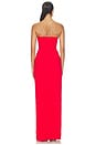 view 3 of 4 VESTIDO LARGO FARRAH in Red