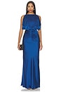 view 1 of 3 Clea Gown in Navy