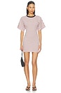 view 1 of 4 Collins Mini Dress in Pink Stripe Multi