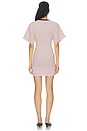 view 4 of 4 Collins Mini Dress in Pink Stripe Multi