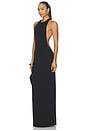 view 1 of 4 VESTIDO LARGO JOSEPHINE in Black