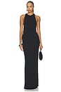 view 2 of 4 VESTIDO LARGO JOSEPHINE in Black