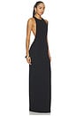 view 4 of 4 VESTIDO LARGO JOSEPHINE in Black