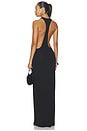 view 5 of 4 VESTIDO LARGO JOSEPHINE in Black